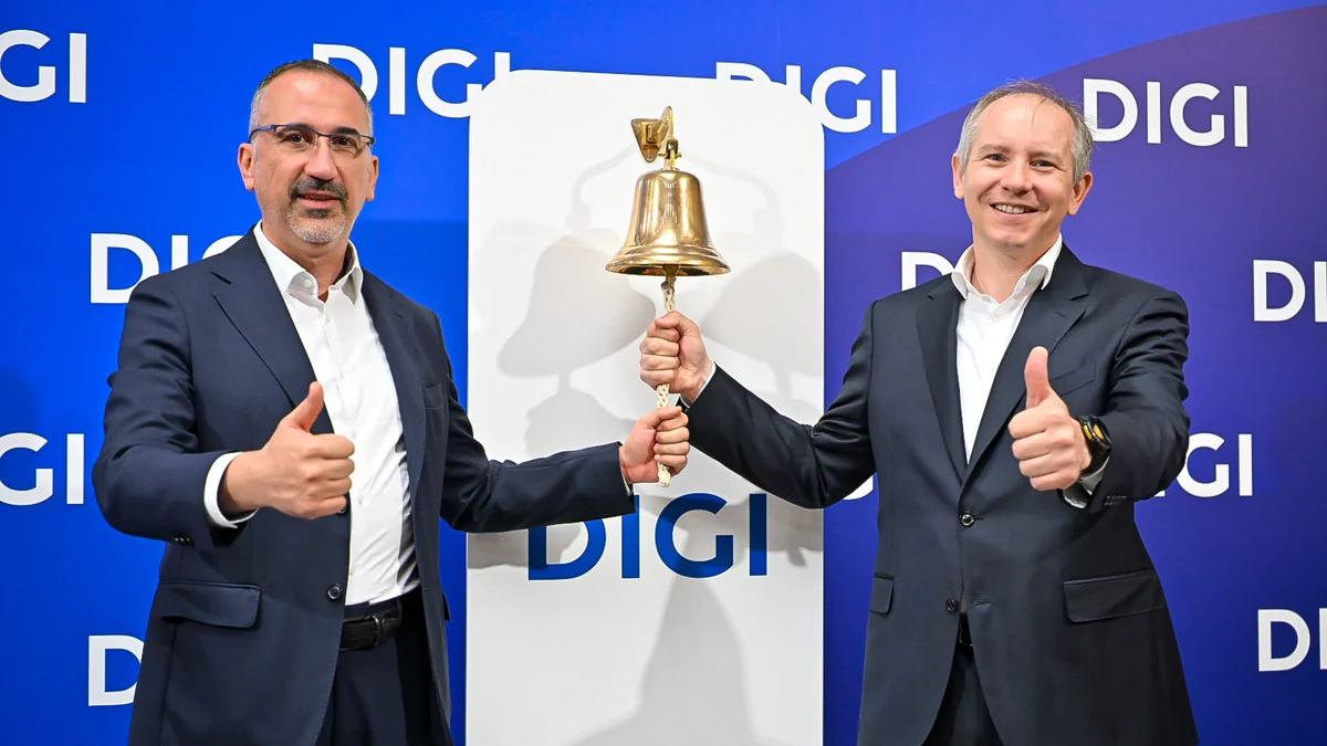 Digi debuta en Bolsa con una subida del 7%, hasta los 6 euros, con elevado volumen de demanda