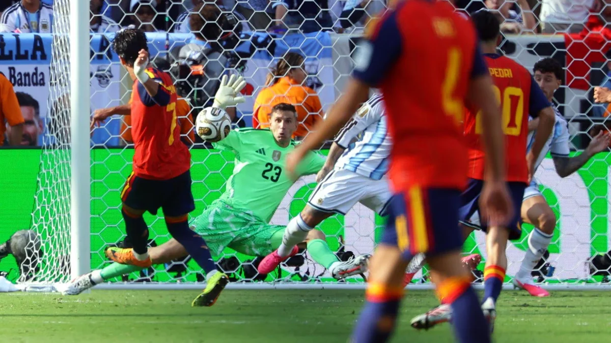 Las estadísticas de la final del Mundial: ni un remate a puerta de Argentina y España supera un récord de la campeona de 2010