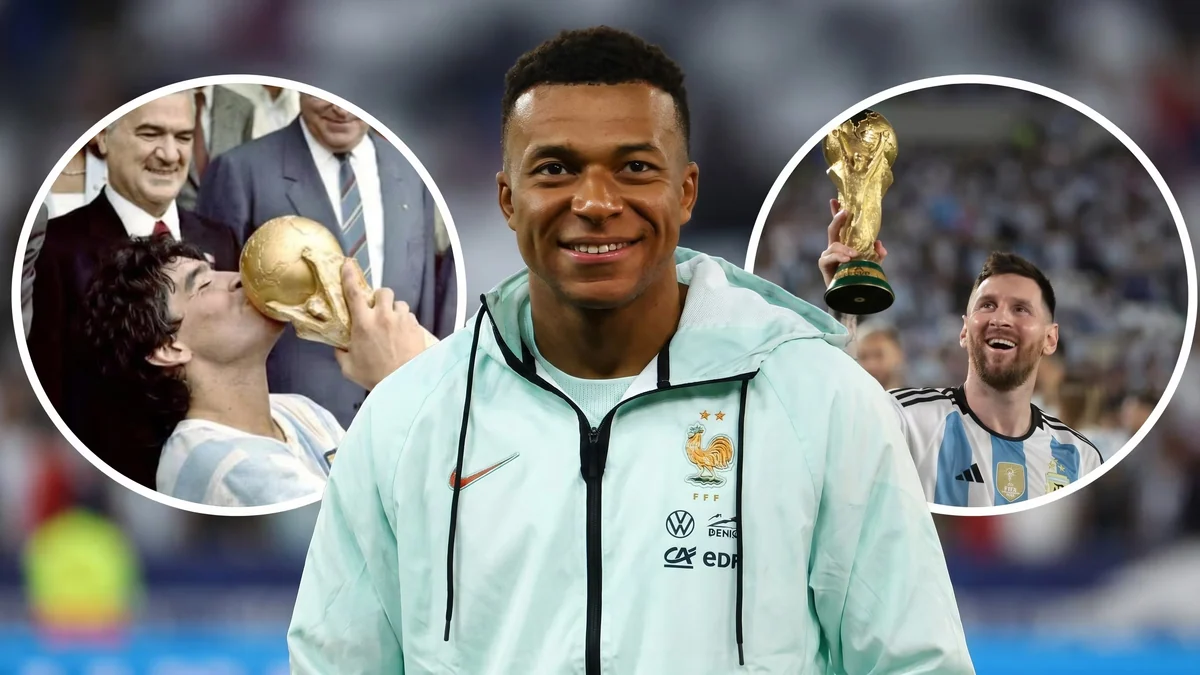Mbappé armó su ranking de los mejores jugadores de los Mundiales: dónde ubicó a Messi y Maradona