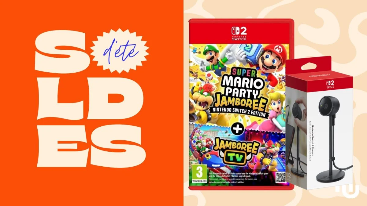 Le party game le plus généreux de la Switch 2 et sa caméra sont à prix cassé