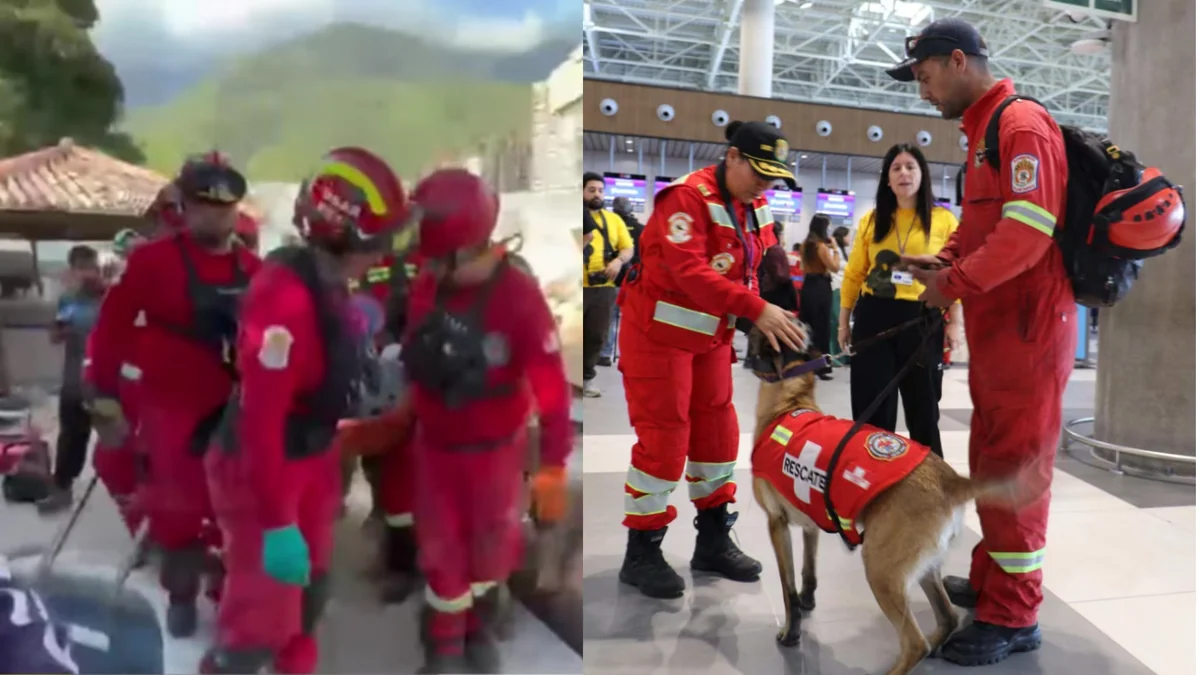 Equipo peruano en Venezuela logró rescatar a una mujer de 60 años con vida de edificio colapsado de 15 pisos