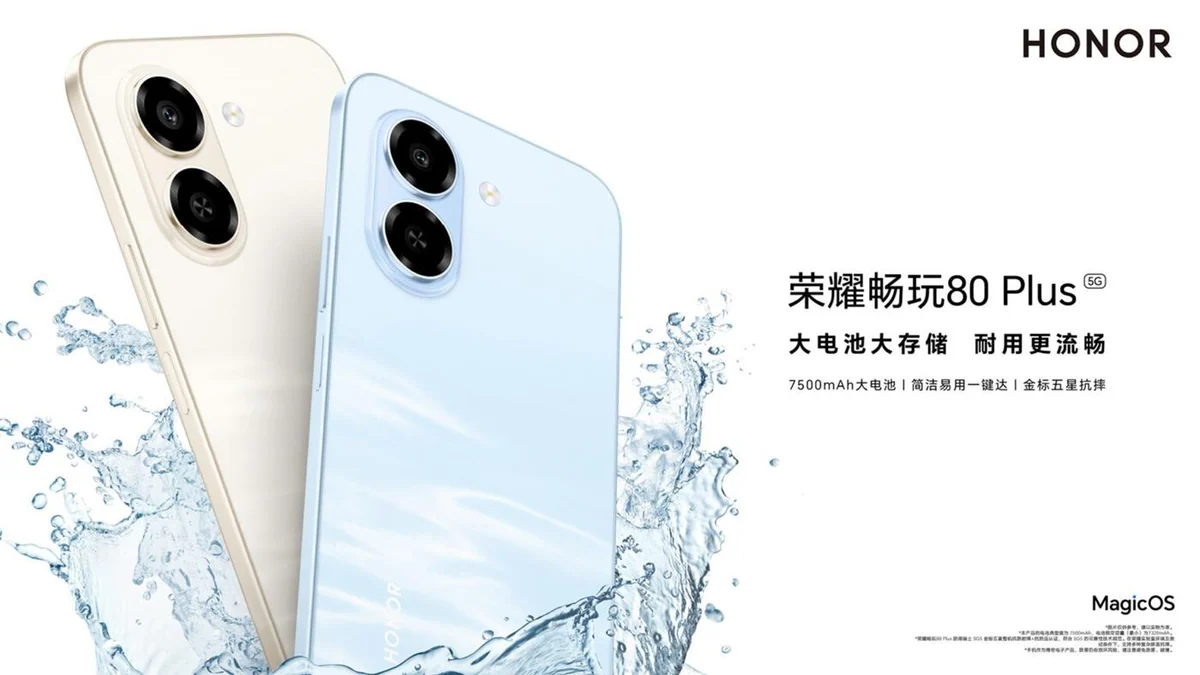 Honor Play 80 Plus ilk Snapdragon 4 Gen 4 yongalı akıllı telefon oldu