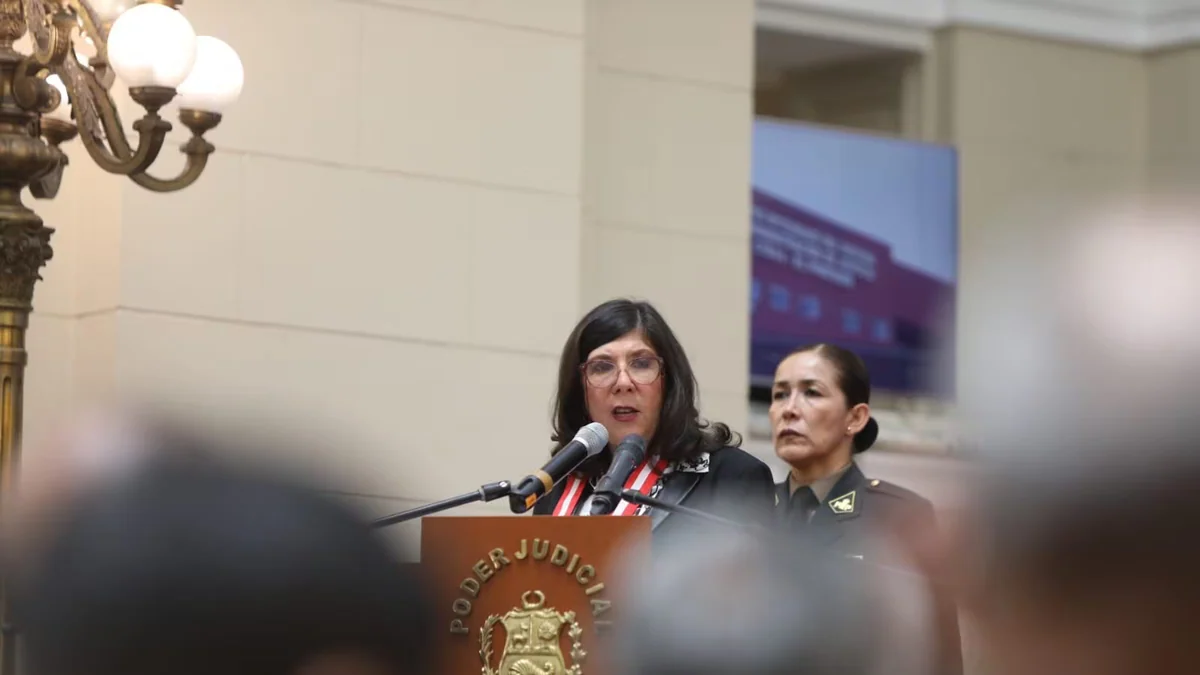 Presidenta del Poder Judicial, Janet Tello, pide a Keiko Fujimori cumplir con revisar ‘leyes procrimen’ al inicio de su gestión