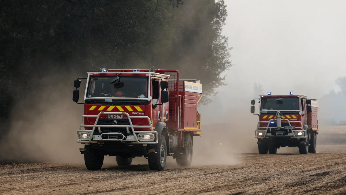 Frankreich: Großer Brand im Wald von Fontainebleau bei Paris