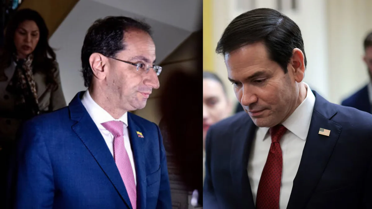 Reunión del vicepresidente electo, José Manuel Restrepo, con el secretario de Estado de EE. UU., Marco Rubio, ya tiene fecha y hora confirmada