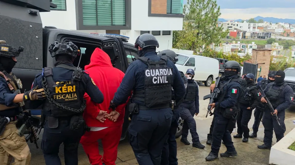 Detienen al “Sierra 1″, líder del Cártel de Altozano vinculado con extorsión a madereros y comerciantes en Michoacán