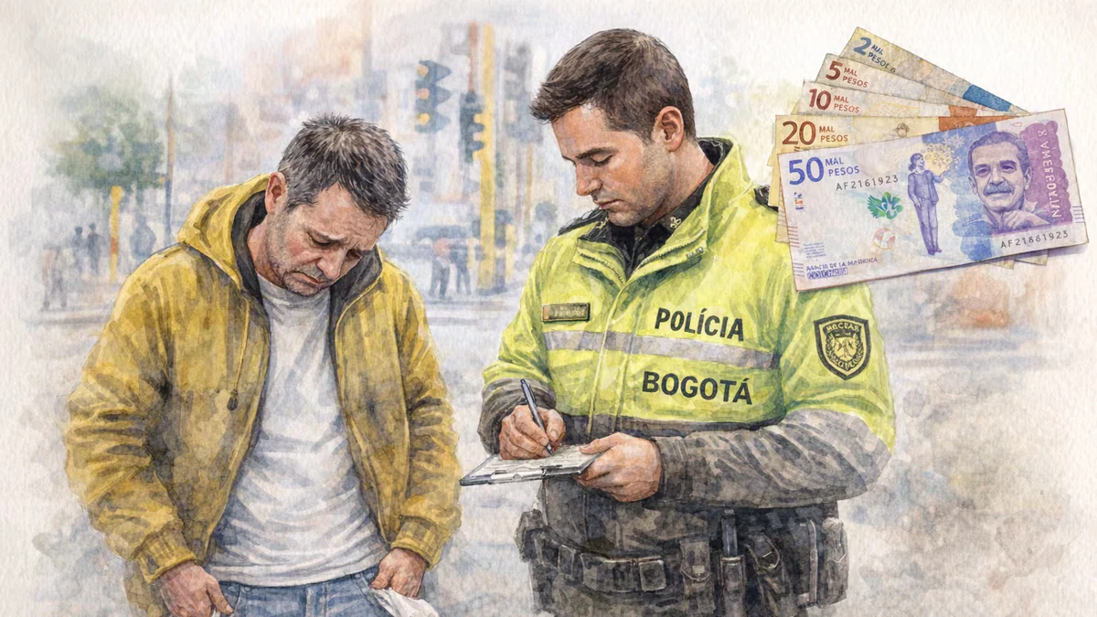 Comparendo por no identificarse en Bogotá: conozca la multa para quienes rechacen el requerimiento de las autoridades