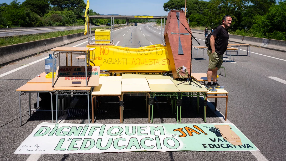 Govern y sindicatos acarician el acuerdo educativo que permita desactivar las huelgas en Cataluña