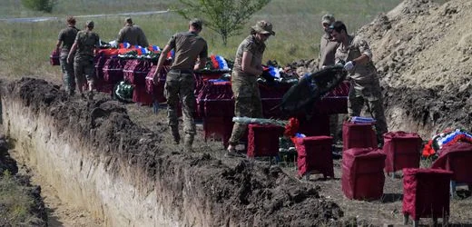 Bis zu 600.000 Soldaten im Ukrainekrieg getötet