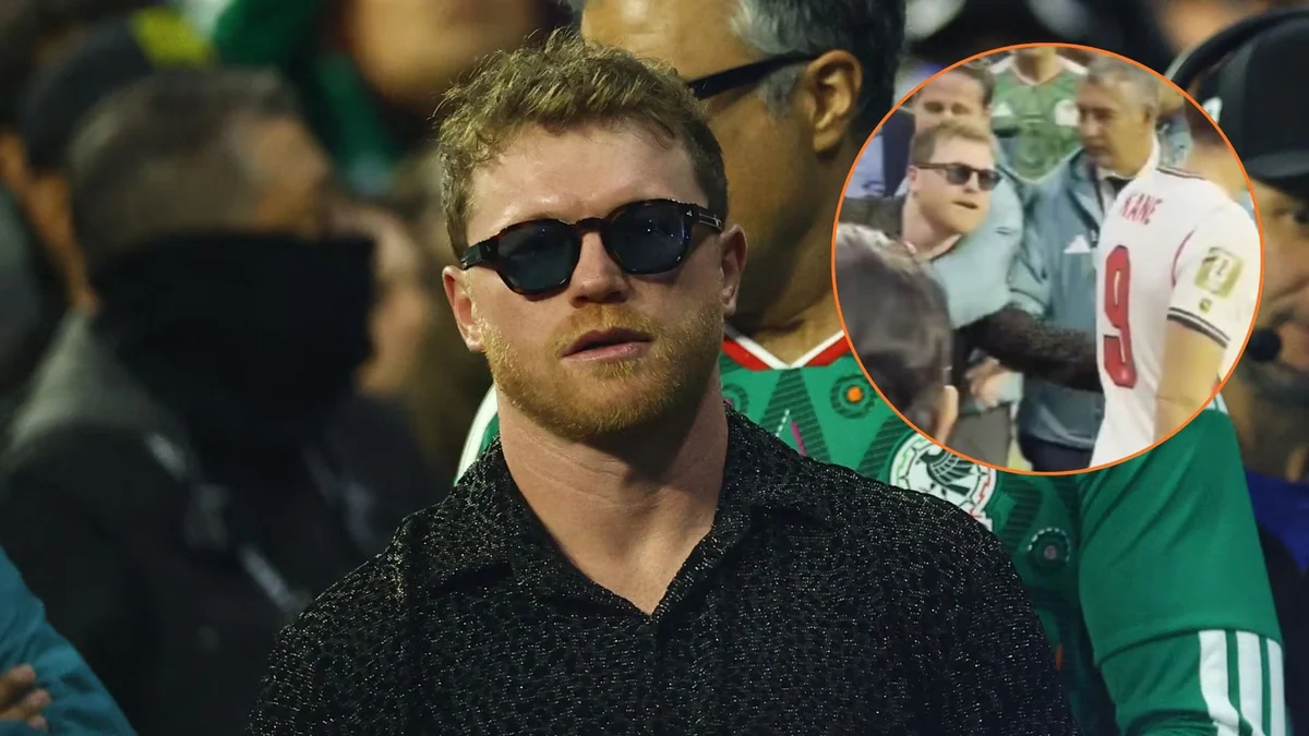 El incómodo momento que Canelo Álvarez protagonizó con Harry Kane y la selección de Inglaterra que se viralizó