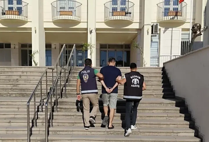 Bodrum'da firari hükümlü, saklandığı adreste yakalandı