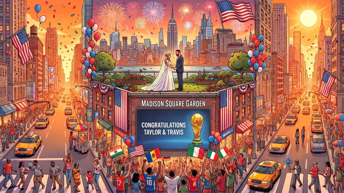 Todo sucede a la vez en Nueva York: del Mundial a la boda de Taylor Swift y los fuegos artificiales del 4 de julio