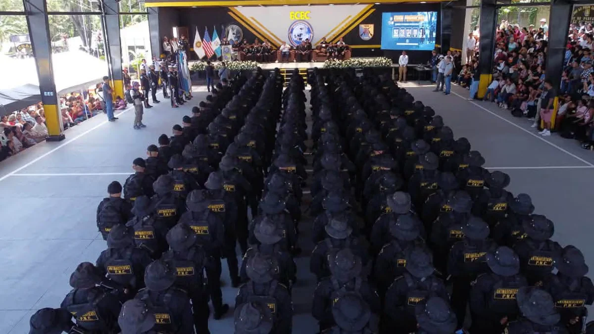 La Policía Nacional Civil de Guatemala suma 162 comandos del COAN y 16 guías caninos