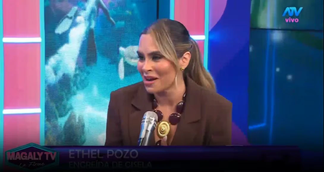 Ethel Pozo le reclama en vivo a Magaly Medina por el ampay de Christian Domínguez: “Nos fregaste la temporada”