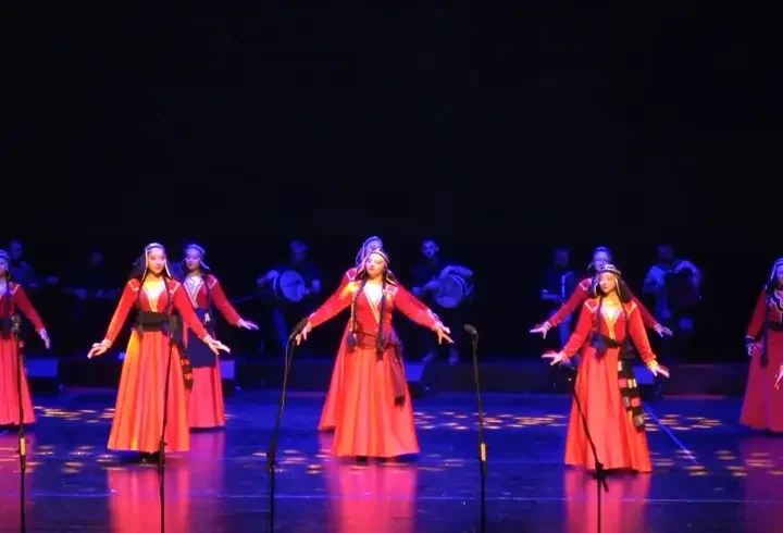 Bursa'da 'Uluslararası Chveneburebi Festivali' düzenlendi