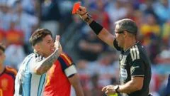 Argentina's Fernandez defends team after ugly scenes in World Cup final loss to Spain