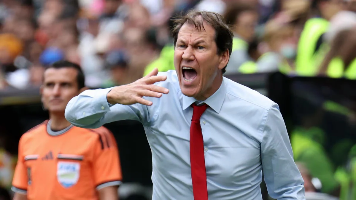 Rudi Garcia, sobre Senegal: "Estos equipos pierden su estructura táctica al final del partido"