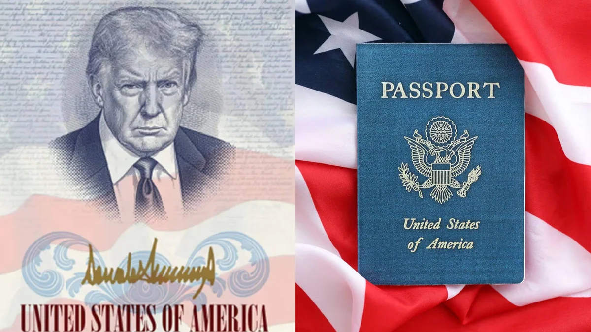 Trump estampa su imagen en pasaportes, billetes y edificios federales de Estados Unidos