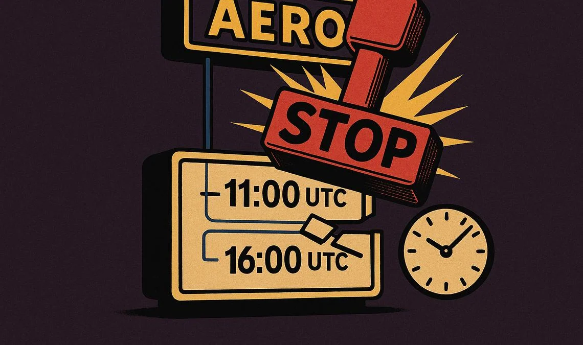 Ritardo listing Aerodrome AERO: perché Binance ha posticipato di 5 ore?