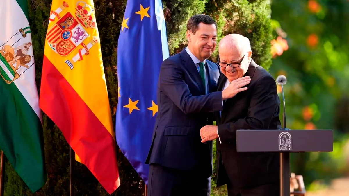 Moreno toma posesión como presidente de Andalucía: “Los valores no cambian. La vía andaluza sigue vigente y es contraria a los cordones sanitarios”