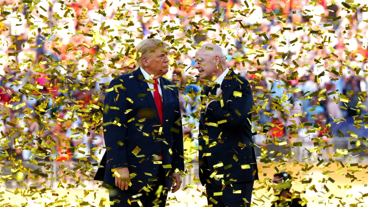 Trump beim WM-Finale: Ein Abend voller Buhrufe