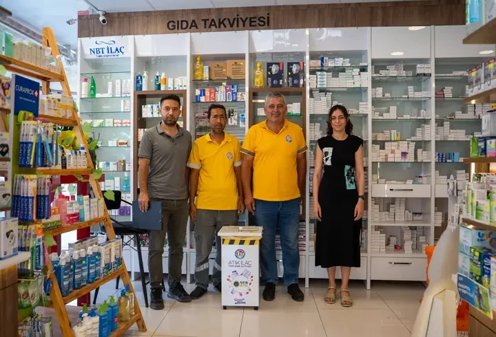 Mezitli'de atık ilaçlar toplanacak