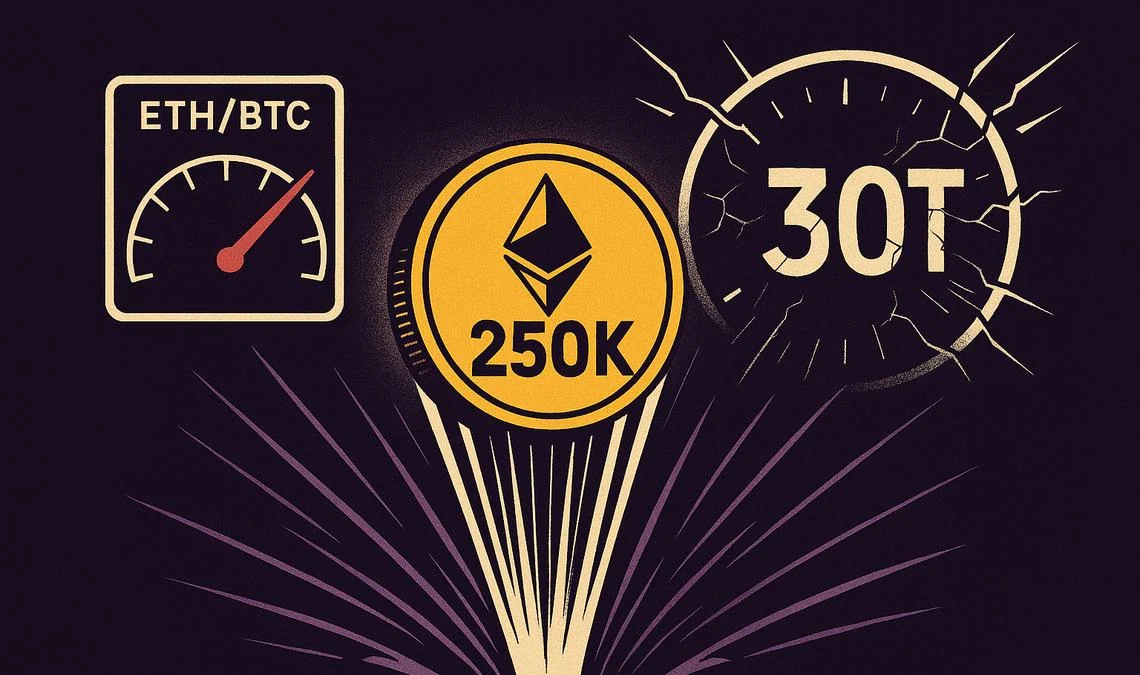 ETH a 250.000 $? La previsione ETH $250.000 di Tom Lee divide il mercato