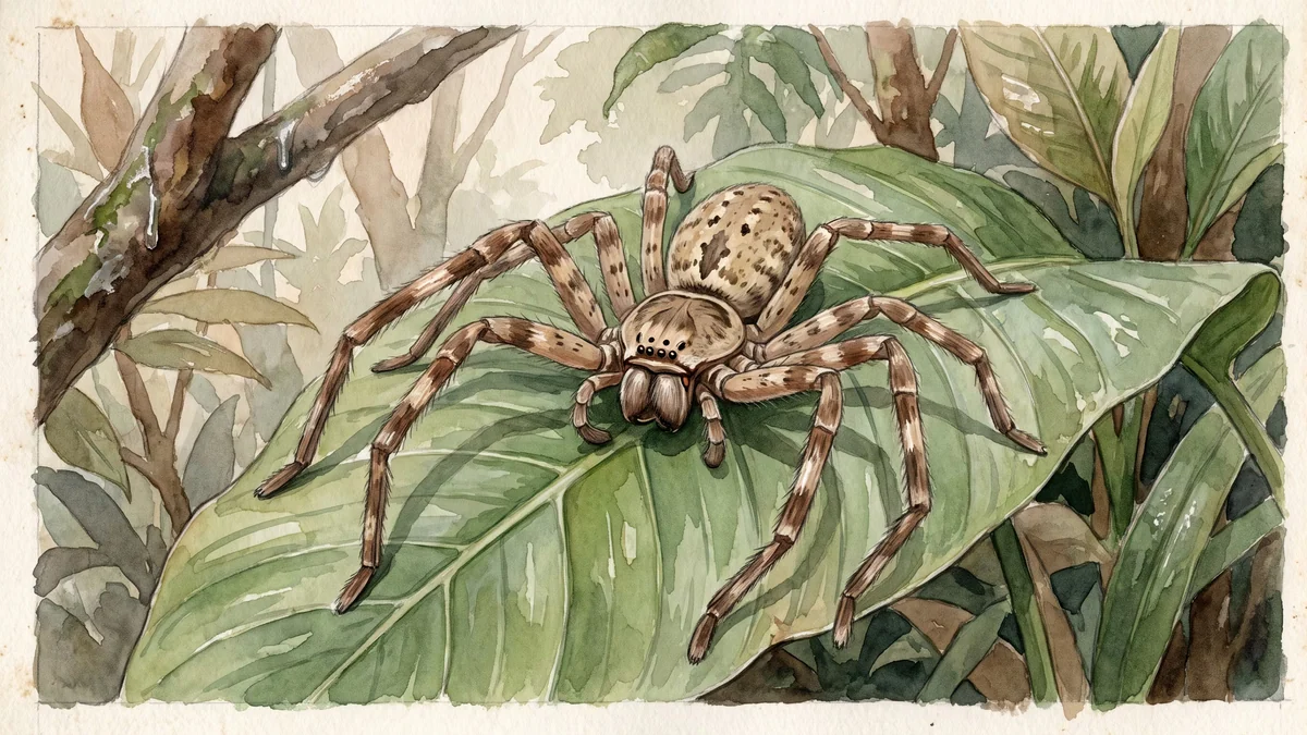 La araña más rápida del mundo vive en Queensland y superó los 3,59 metros por segundo en laboratorio