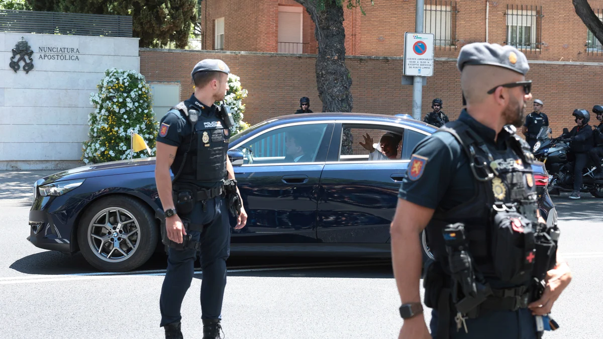 La Policía Nacional se reivindica por la visita del Papa tras el mayor despliegue logístico y de agentes de toda su historia