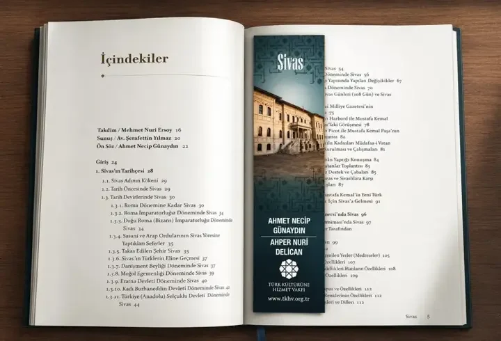 "Sivas" kitabının genişletilmiş 2'nci baskısı yayımlandı