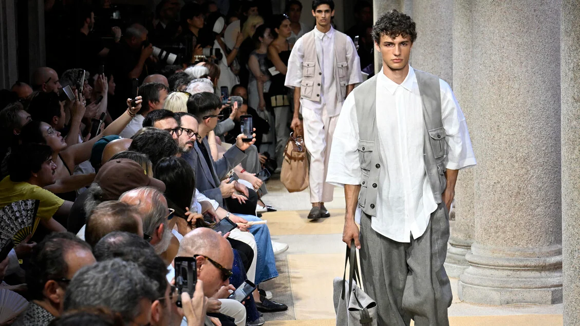 Il Mediterraneo di Giorgio Armani chiude la Milano Fashion Week