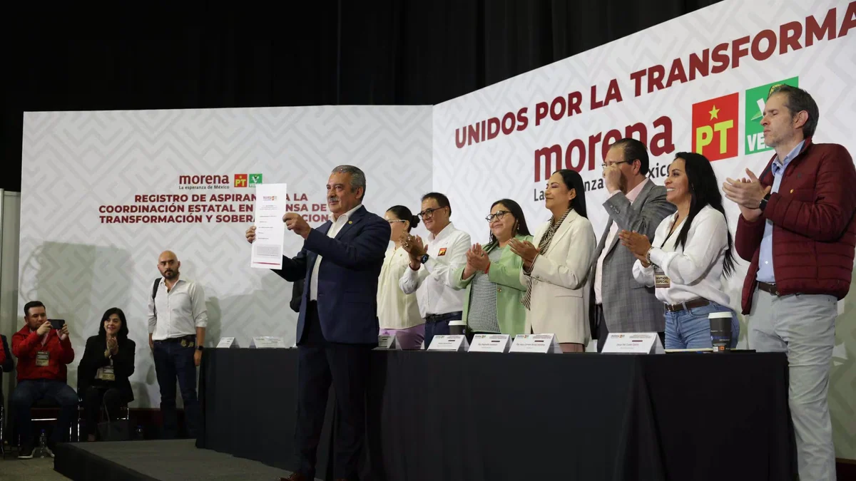 Raúl Morón se registra como aspirante de Morena a Michoacán: en el 2021 el INE le retiró candidatura