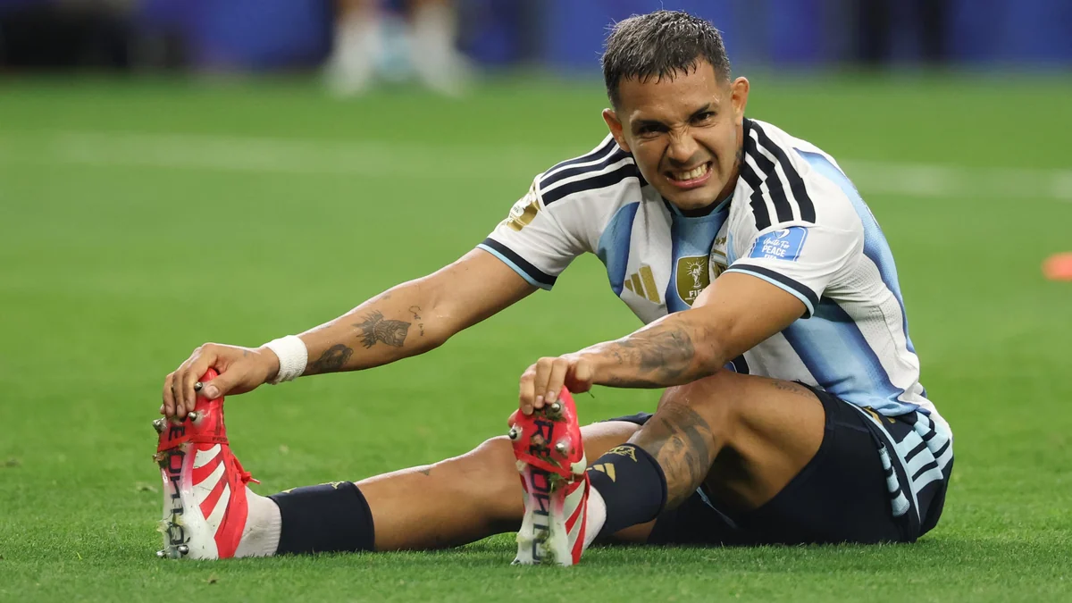 El momento de la lesión de Facundo Medina que preocupa a Argentina en el Mundial 2026