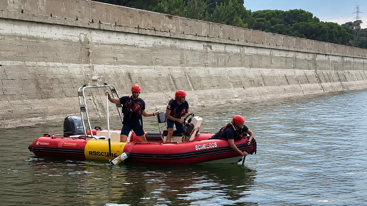 Localizan sin vida a un hombre de 57 años que desapareció mientras nadaba en el Pantano de San Juan, en Madrid