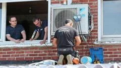 Air conditioning creates political divide as France records hottest day