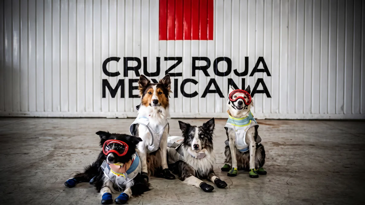 Cruz Roja Mexicana rinde homenaje a rescatistas y binomios caninos tras histórica misión humanitaria en Venezuela