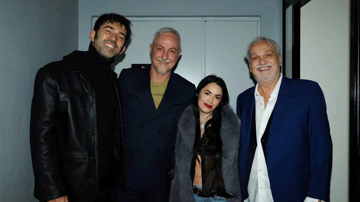 Lali Espósito visitó a Pedro Aznar y David Lebón en los camarines antes del regreso de Serú Girán: “Lo vamos a disfrutar”