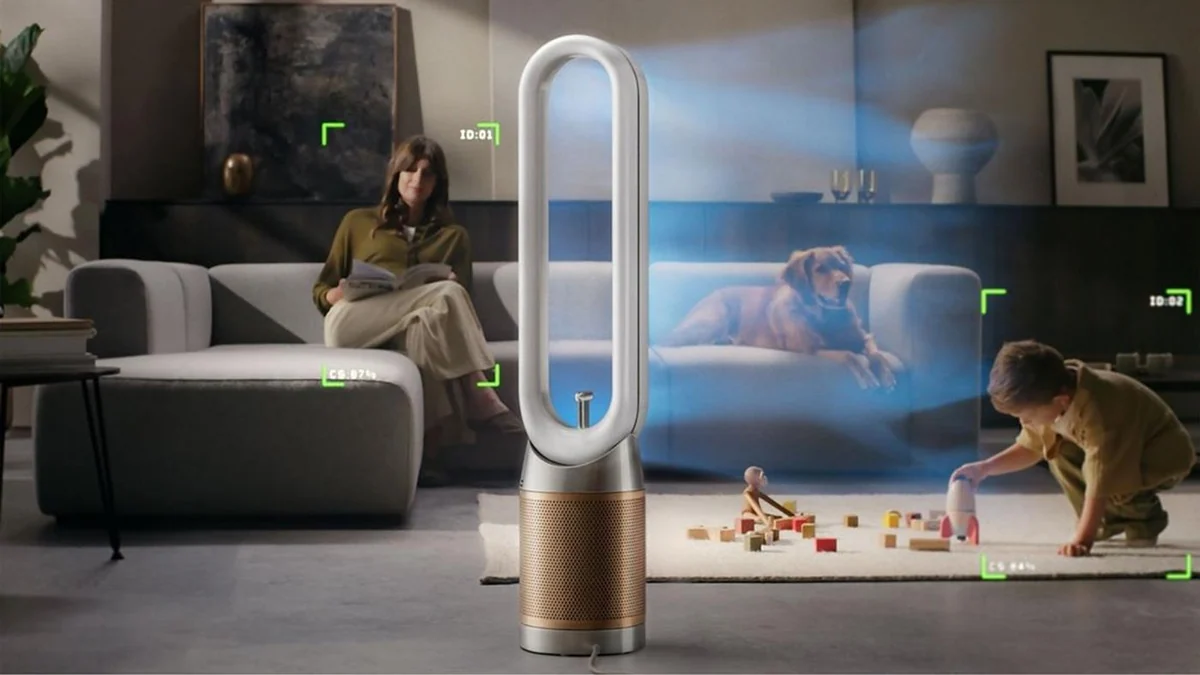 Dyson, kamerayla sizi takip eden akıllı vantilatörünü tanıttı