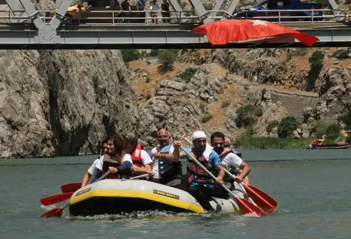 Karanlık Kanyon'da doğa sporları şenliği başladı