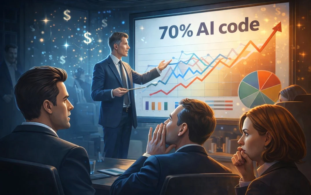 70% кода с AI — и ни на день быстрее