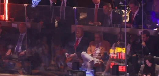 Donald Trump bei der NBA: Basketballfans der New York Knicks buhen US-Präsident gnadenlos aus