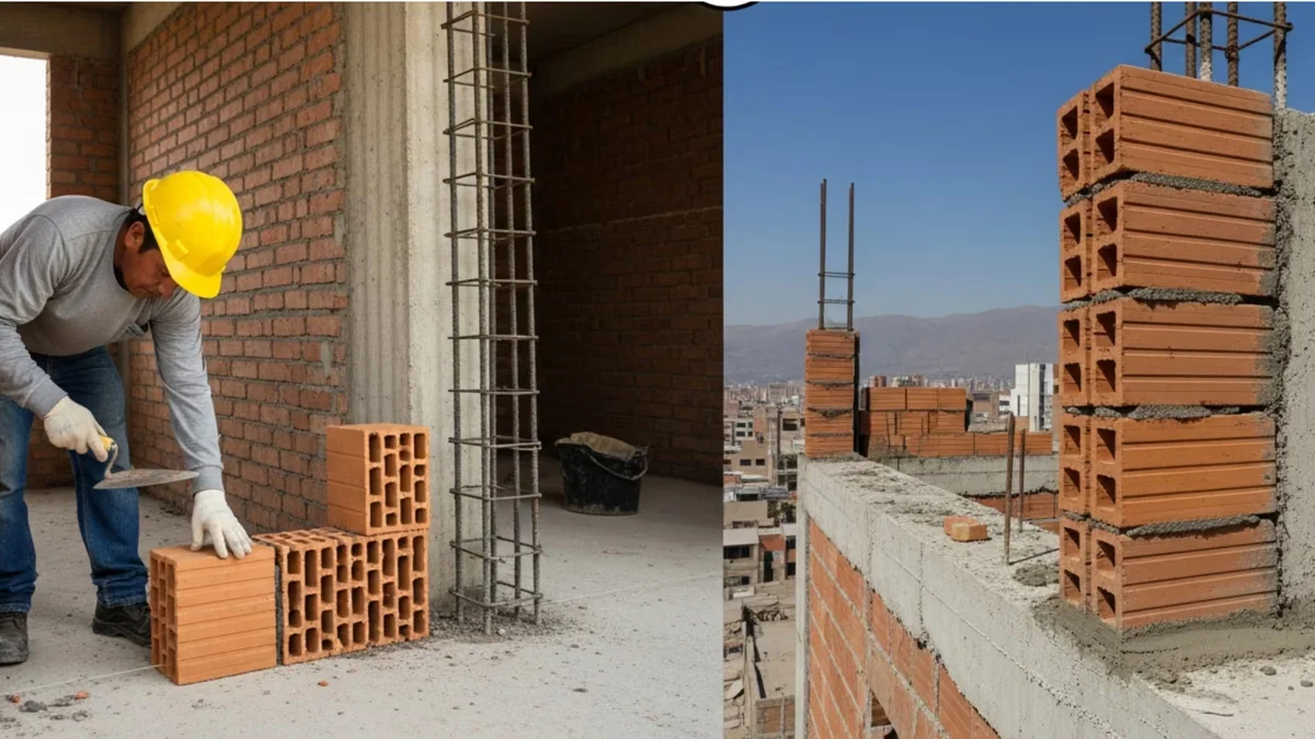 ¿Ladrillo pandereta o King Kong? Conoce cuál se recomienda para construir viviendas en Perú y en qué casos debe utilizarse