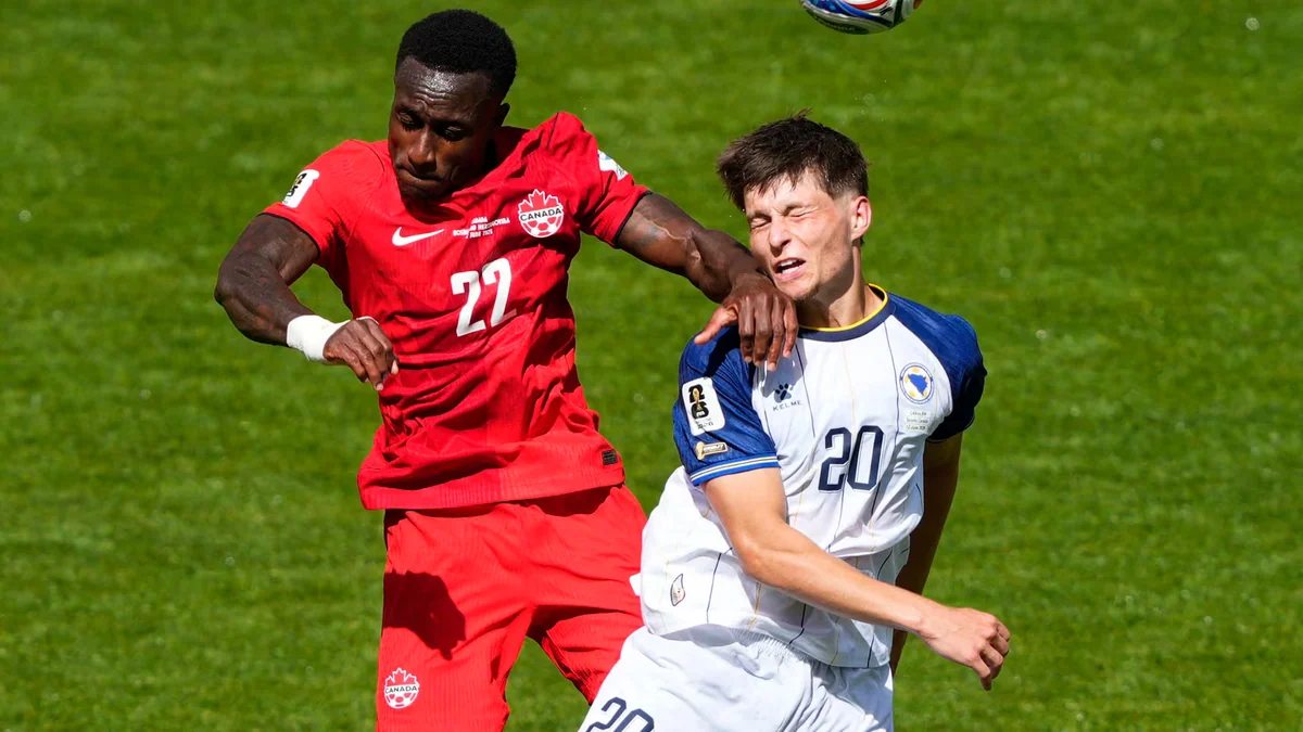 Canadá - Bosnia, en vídeo: vive los mejores 3 minutos del primer partido del grupo B en el que el anfitrión ha roto su maleficio en los mundiales