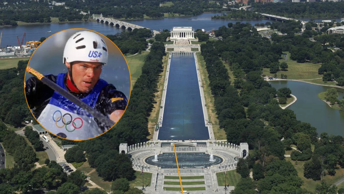 Imputaron al exatleta olímpico David Hearn por dañar el Reflecting Pool de Washington y enfrenta hasta 10 años de prisión