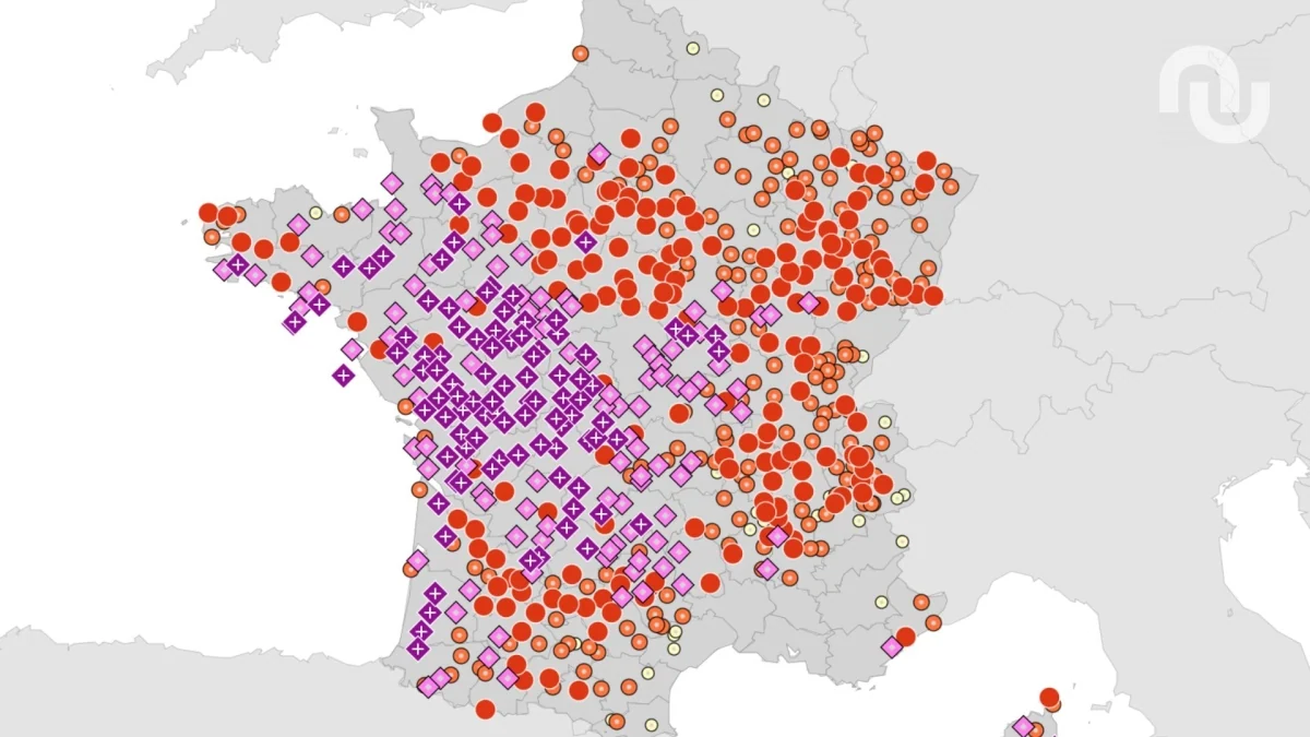 Canicule de juin 2026 : une carte interactive permet de suivre heure par heure les records de chaleur