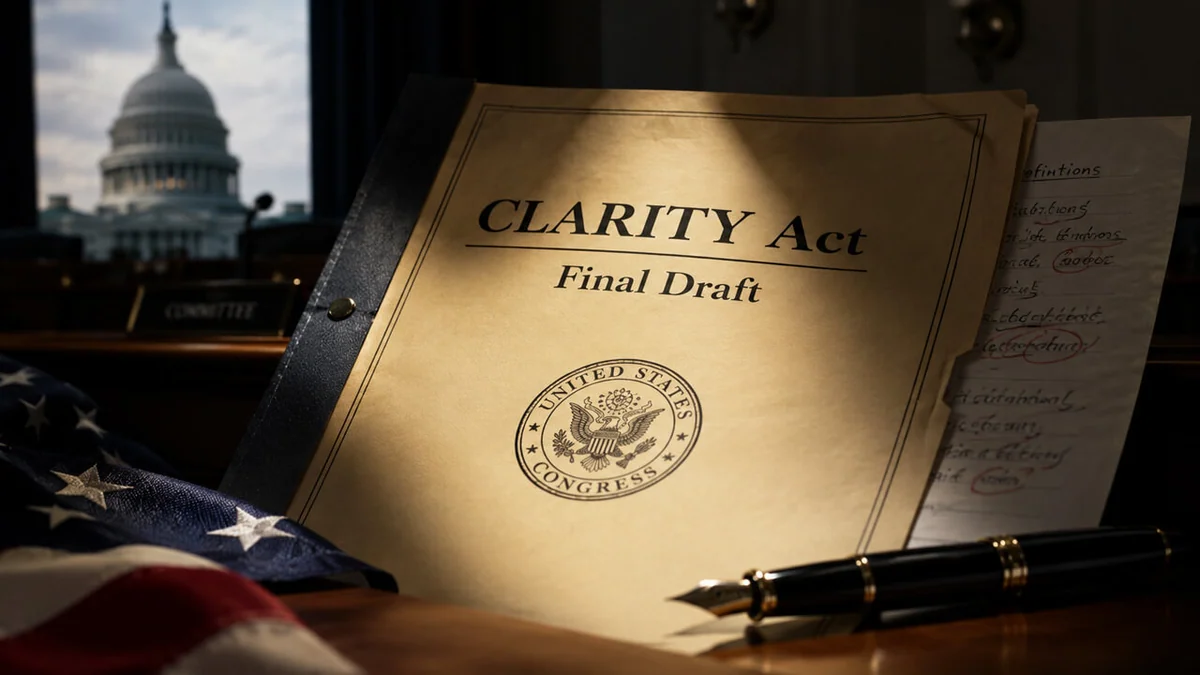 CLARITY Act’s final draft has been released ahead of May 14 markup – What’s in it?