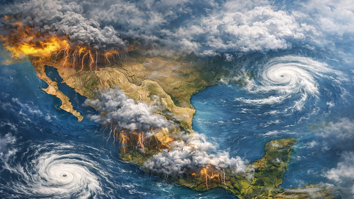 Tormenta negra llega a 5 estados de México este miércoles 8 de julio: estas serán las entidades afectadas con lluvia y granizo