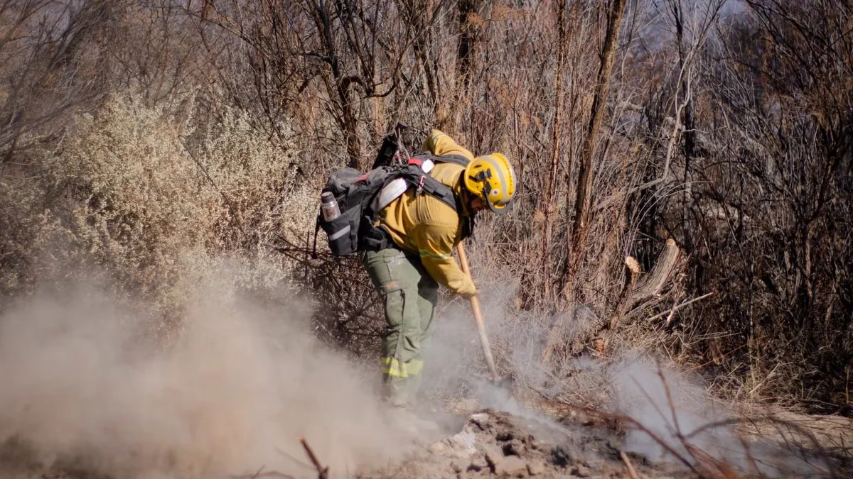 Los focos de incendio que quemaron más de 200 hectáreas están contenidos en Cafayate