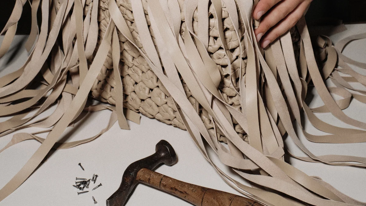 Así es el bolso artesanal de firma española centenaria que le hace competencia a Bottega Veneta: 100 horas de trabajo y 3.400 nudos realizados a mano