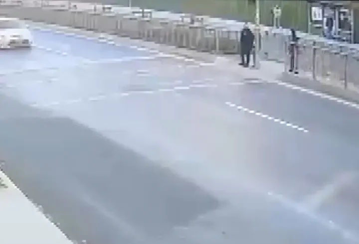 Küçükçekmece’de mühendisin ölümüne neden olan kazanın görüntüleri ortaya çıktı